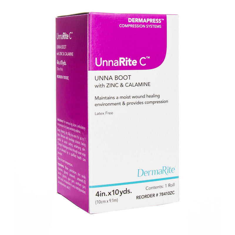 UnnaRite C™ Unna Boot with Calamine and Zinc Oxide, 3 Inch x 10 Yard, 1 Box (General Wound Care) - Img 2