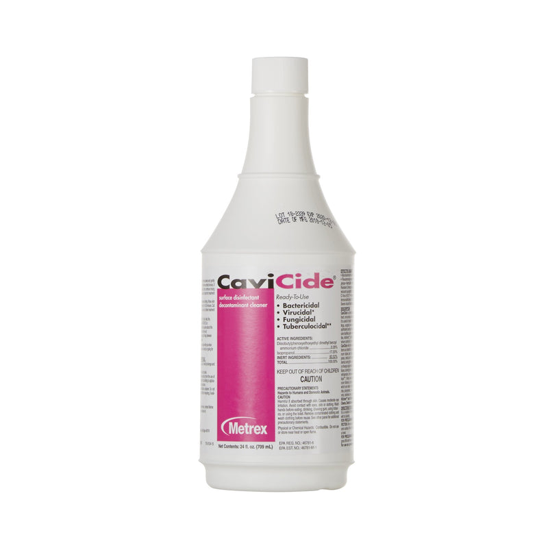 CaviCide Surface Disinfectant Cleaner, Alcohol Based, 24 oz Bottle, 1 Each (Cleaners and Disinfectants) - Img 3