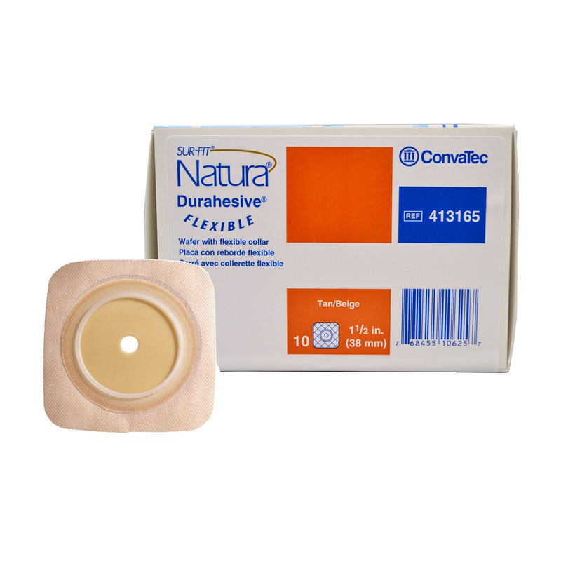 Sur-Fit Natura® Durahesive® Ostomy Barrier, 1 Box of 10 (Barriers) - Img 1