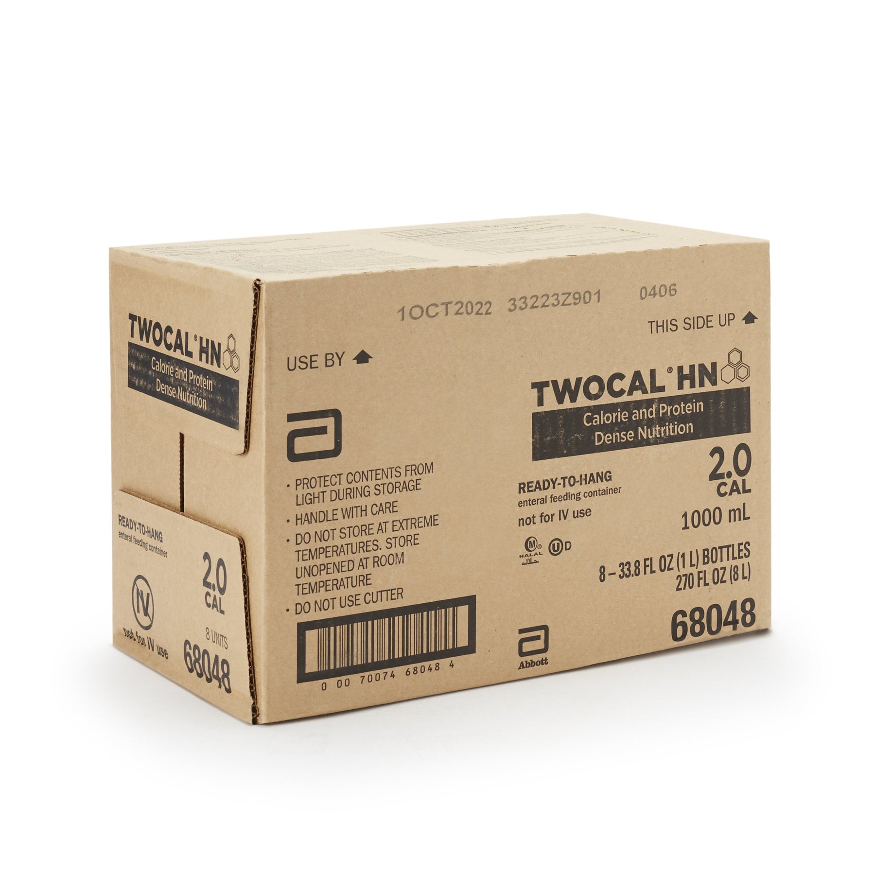 TwoCal® HN Tube Feeding Formula, 1 Liter Ready to Hang Bottle – Medical ...