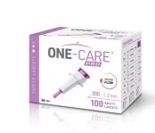 LANCET, SAFETY ONE-CARE 30G (100/BX) (Diabetes Monitoring) - Img 1