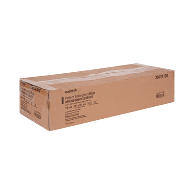 McKesson Patient Belongings Bag, Clear, 1 Case of 250 (Bags) - Img 3