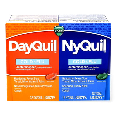 NYQUIL/DAYQUIL, LIQCAP COMBO (48/CT) (Over the Counter) - Img 1