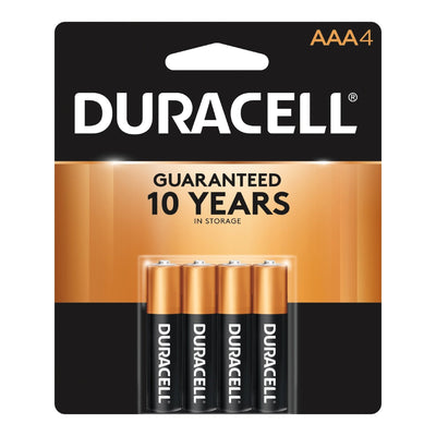 BATTERY, DURCELL ALKALINE AAA (4/PK) (Electrical Supplies) - Img 1