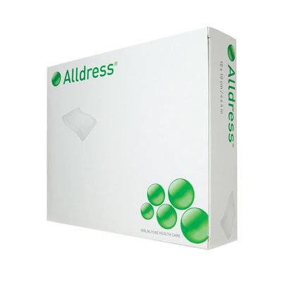 Alldress® Composite Dressing, 4 x 4 Inch, 1 Box of 10 () - Img 3