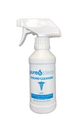 Pure & Clean Wound Cleanser, 8 oz. Pump Bottle, 1 Box of 12 () - Img 1