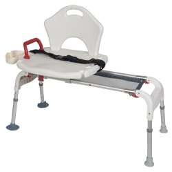 drive™ Aluminum Bath Transfer Bench, 21 – 25 Inch Seat Height, 1 Each (Transfer Equipment) - Img 1