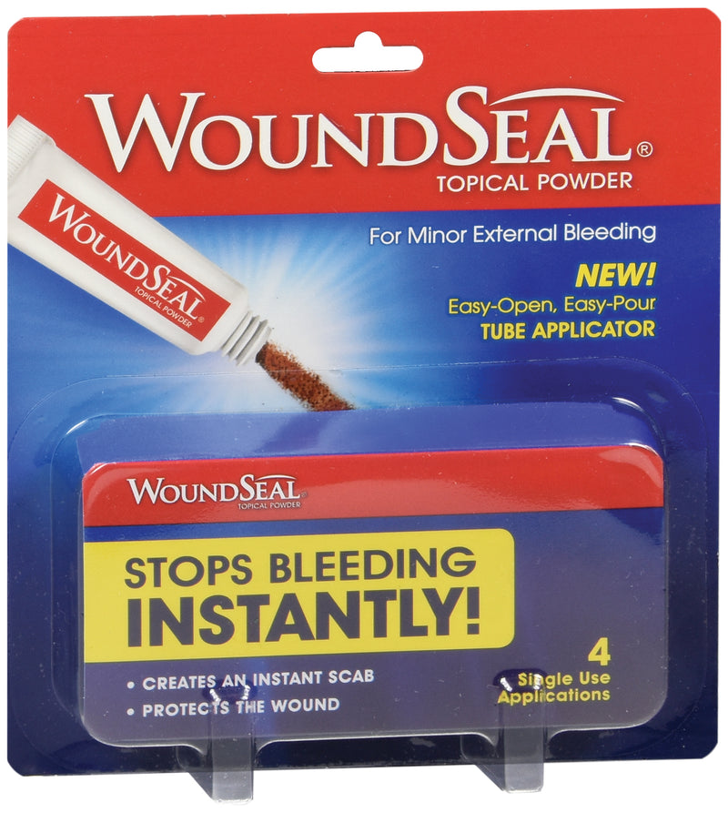 WoundSeal® Hydrophilic Polymer / Potassium Ferrate Hemostatic Agent, 4 per Pack, 1 Pack of 4 (Advanced Wound Care) - Img 1