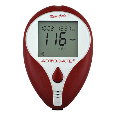 Advocate® Redi-Code® Plus Speaking BG Meter, 1 Case of 50 (Diabetes Monitoring) - Img 2