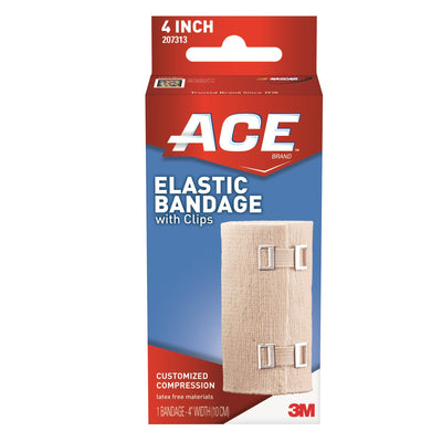 3M™ Ace™ Clip Detached Closure Elastic Bandage, 4 Inch Width, 1 Each (General Wound Care) - Img 1