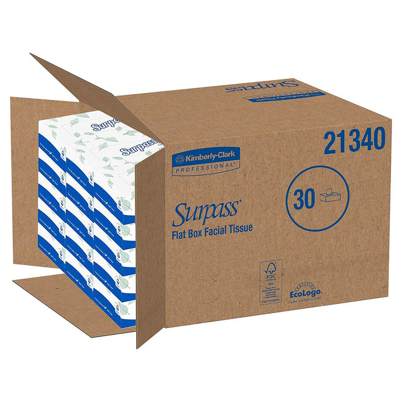 Surpass® Facial Tissue, 100 per Box, 1 Case of 3000 (Facial Tissues) - Img 4