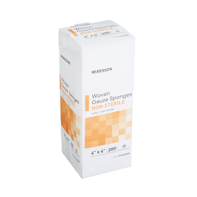 McKesson NonSterile Gauze Sponge, 4 x 4 Inch, 1 Case of 2000 (General Wound Care) - Img 5