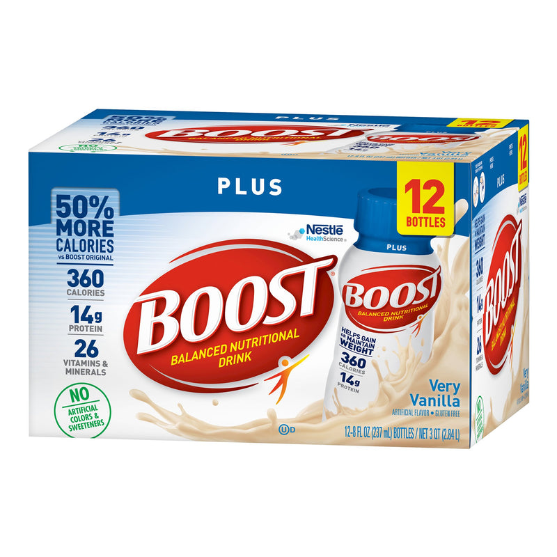 Boost® Plus Vanilla Oral Supplement, 8 oz. Bottle, 1 Case of 24 (Nutritionals) - Img 3