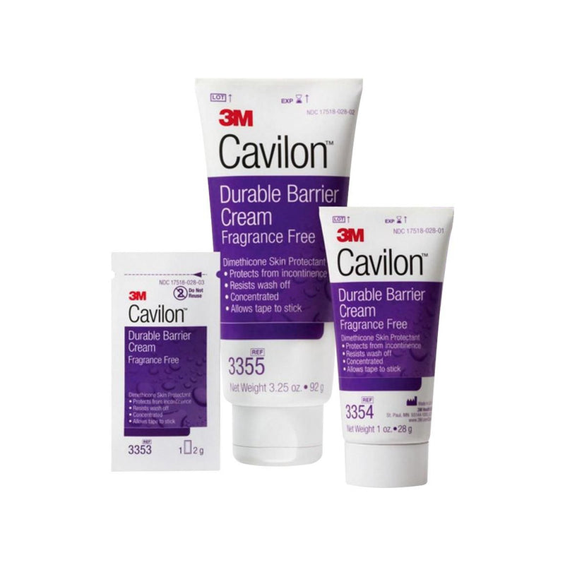 3M Cavilon Skin Protectant, Unscented Cream, 1 Box of 20 (Skin Care) - Img 2