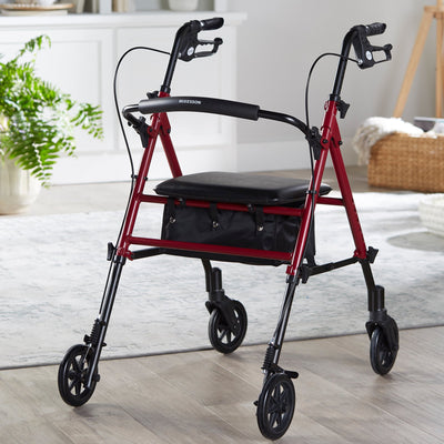 McKesson 4 Wheel Rollator, 1 Each (Mobility) - Img 9