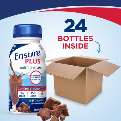 Ensure® Plus Chocolate Oral Supplement, 8 oz. Bottle, 1 Pack of 6 (Nutritionals) - Img 3