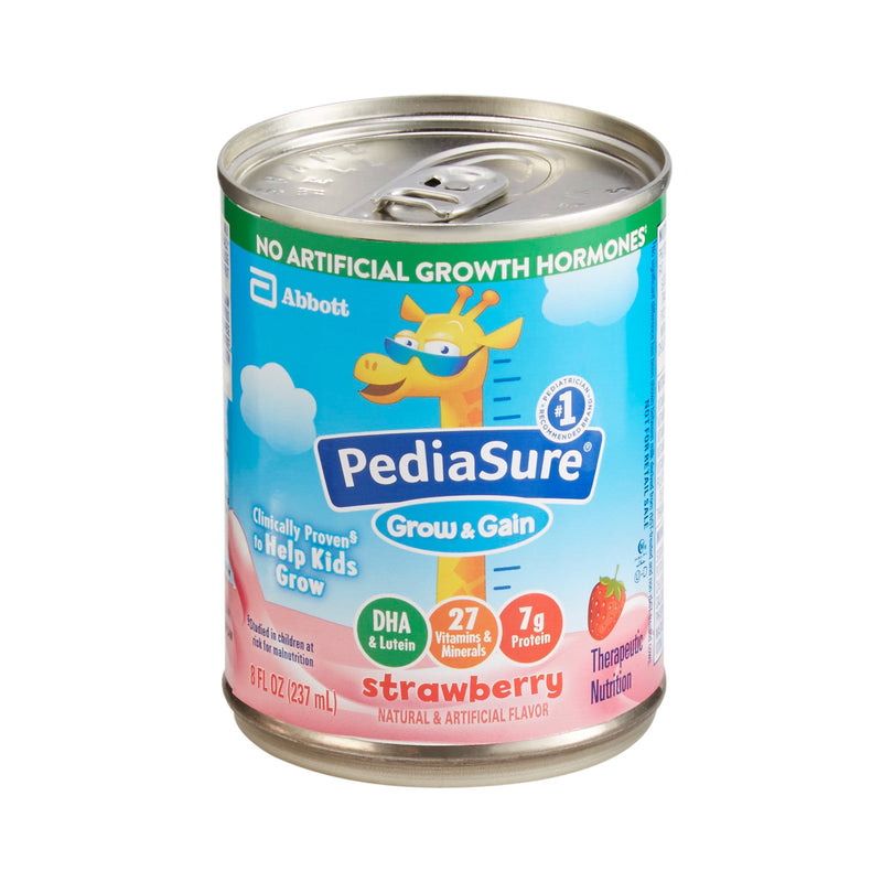 PediaSure® Grow & Gain Strawberry Pediatric Oral Supplement, 8 oz. Can, 1 Case of 24 () - Img 1