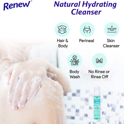 Renew™ Foaming Rinse-Free Body Cleanser, 1 Case of 12 (Skin Care) - Img 4