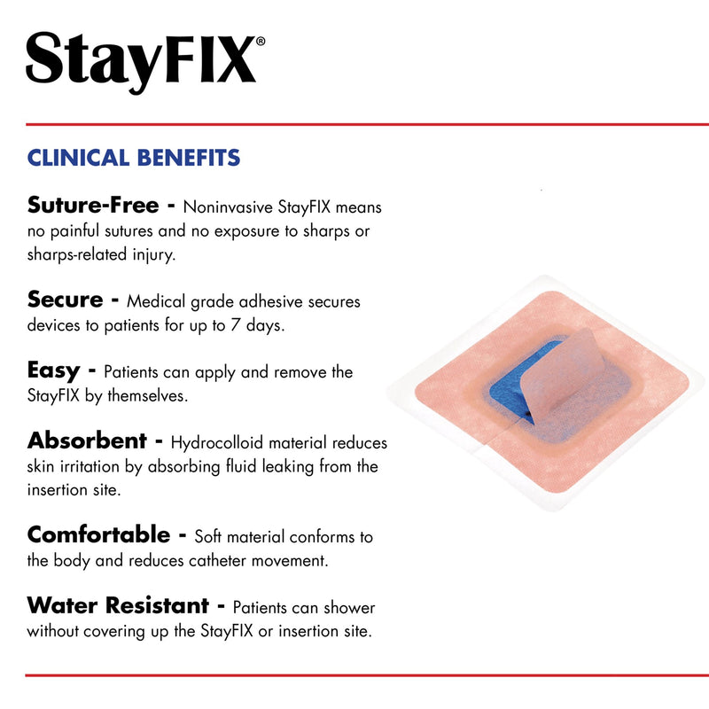 Stayfix® Catheter Fixation Device, Large, 1 Box of 20 (Urological Accessories) - Img 6