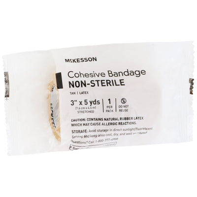 McKesson Self-adherent Closure Cohesive Bandage, 2 Inch x 5 Yard, 1 Pack