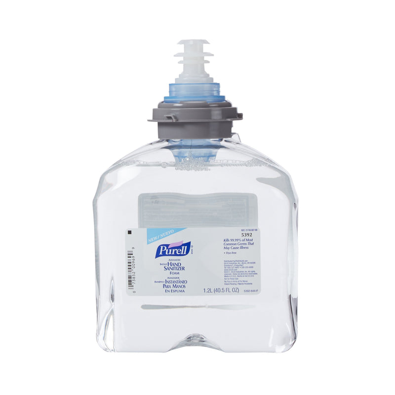 Purell Advanced Hand Sanitizer,1,200 mL, Ethyl Alcohol, Foaming Dispenser Refill Bottle, 1 Case of 2 (Skin Care) - Img 2