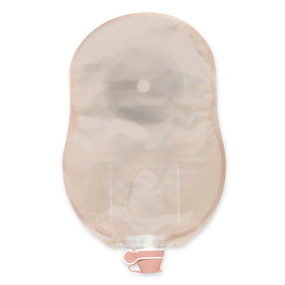 Premier™ One-Piece Ultra Clear Urostomy Pouch, 9 Inch Length, Up to 2½ Inch Stoma, 1 Box of 10 (Ostomy Pouches) - Img 2