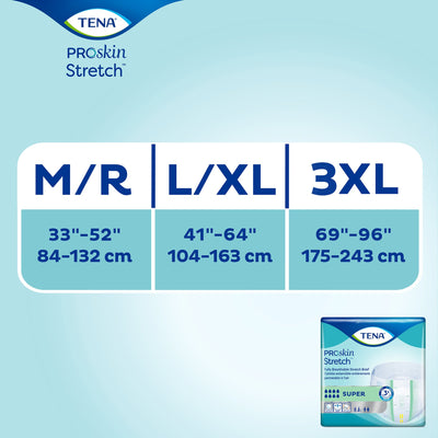 Tena® Stretch™ Super Incontinence Brief, Large / Extra Large, 1 Case of 2 () - Img 5