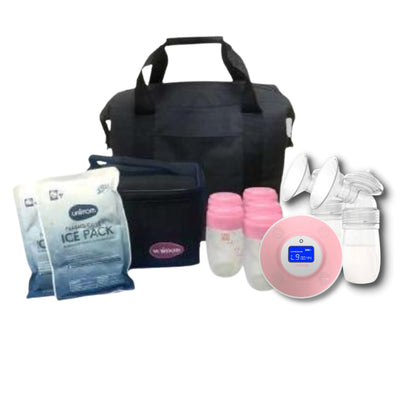 Minuet Double Electric Breast Pump Kit, 1 Each (Feeding Supplies) - Img 1