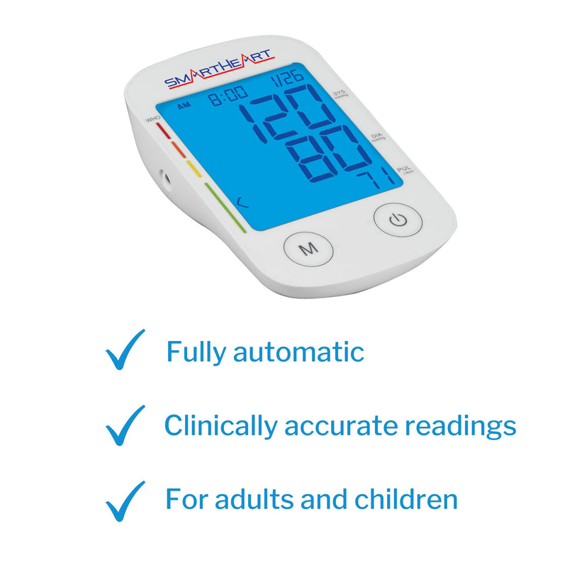 Smartheart Home Automatic Digital Blood Pressure Monitor - Adult Cuff