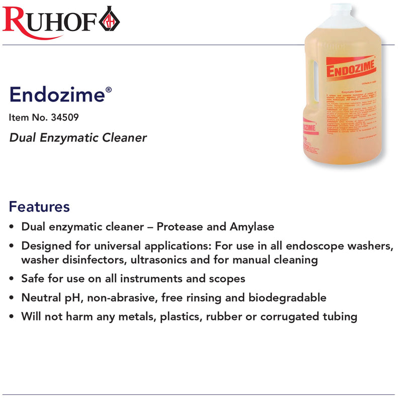 Endozime® Dual Enzymatic Instrument Detergent, 1 Gallon(s) (Cleaners and Solutions) - Img 3