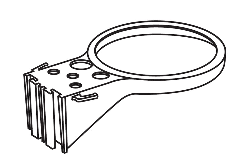 Bemis Healthcare Suction Canister Bracket, 1 Case of 12 (Drainage and Suction Accessories) - Img 1