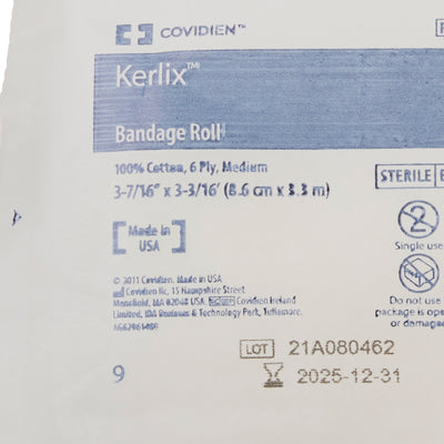 Kerlix™ Sterile Fluff Bandage Roll, 3-4/10 Inch x 3-6/10 Yard, 1 Each (General Wound Care) - Img 8