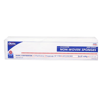 Clinisorb Nonwoven Sponge, 2 x 2 Inch, 1 Bag of 200 (General Wound Care) - Img 2