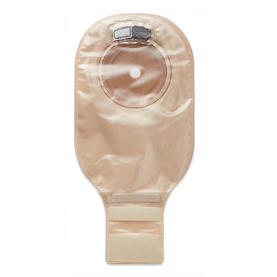 Premier™ One-Piece Drainable Beige Colostomy Pouch, 12 Inch Length, Up to 1½ Inch Flange, 1 Box of 5 (Ostomy Pouches) - Img 2