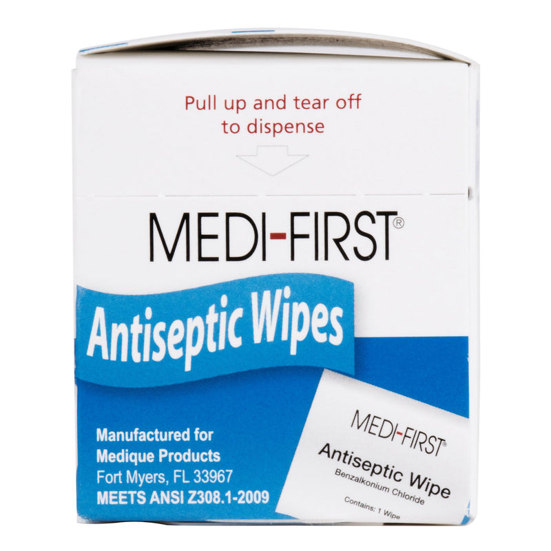 Medi First Sanitizing Skin Wipe, 1 Box of 20 (Skin Care) - Img 3