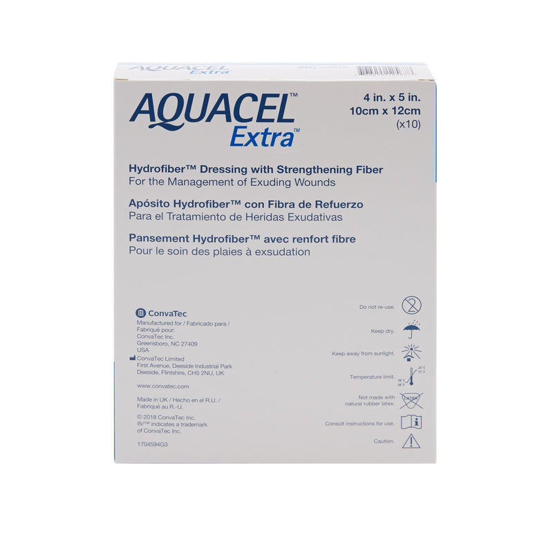 Aquacel® Extra™ Hydrofiber Dressing, 4 x 5 Inch, 1 Each (Advanced Wound Care) - Img 5