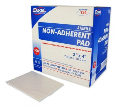 Dukal™ Nonadherent Dressing, 3 x 4 inch, 1 Each (General Wound Care) - Img 1