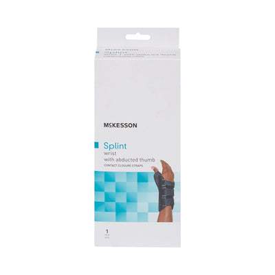 McKesson Left Wrist Splint with Abducted Thumb, Large, 1 Each (Immobilizers, Splints and Supports) - Img 2