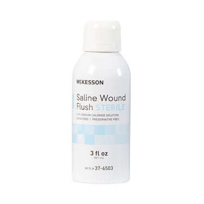 McKesson Saline Wound Flush, 3-ounce Spray Can, 1 Case of 12 () - Img 7