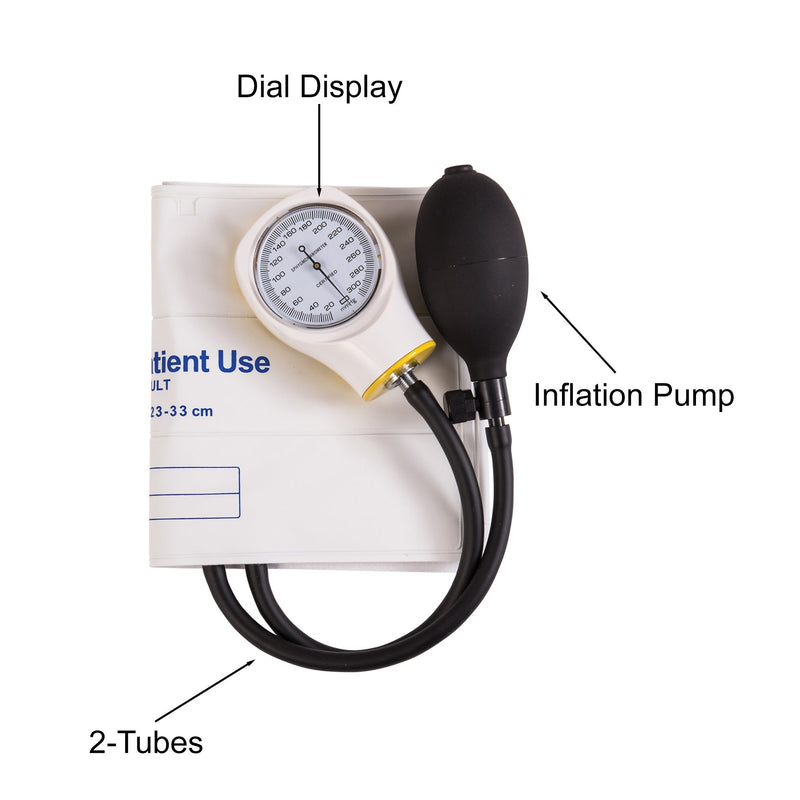 Mabis® Aneroid Sphygmomanometer, 1 Box of 5 (Blood Pressure) - Img 5