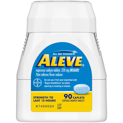 Aleve® Naproxen Sodium Pain Relief, 1 Bottle (Over the Counter) - Img 4