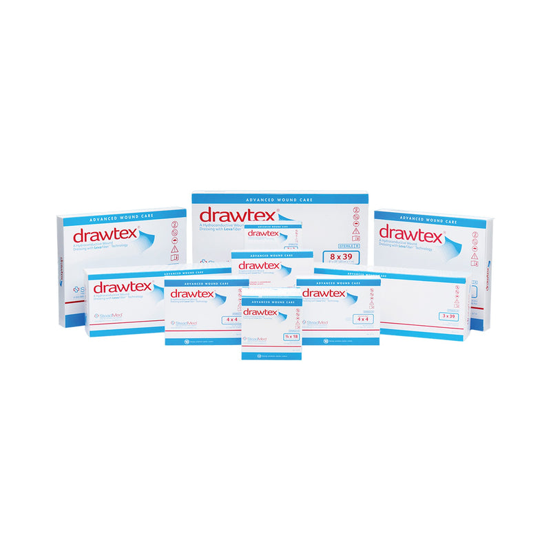 Drawtex® Nonadherent Dressing, 4 x 39 Inch, 1 Box of 5 (Advanced Wound Care) - Img 1