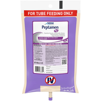 Peptamen AF® Tube Feeding Formula, 33.8 oz. Bag, 1 Each (Nutritionals) - Img 1