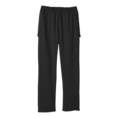 Silverts® Open Back Adaptive Pants, X-Large, Black, 1 Each (Pants and Scrubs) - Img 1