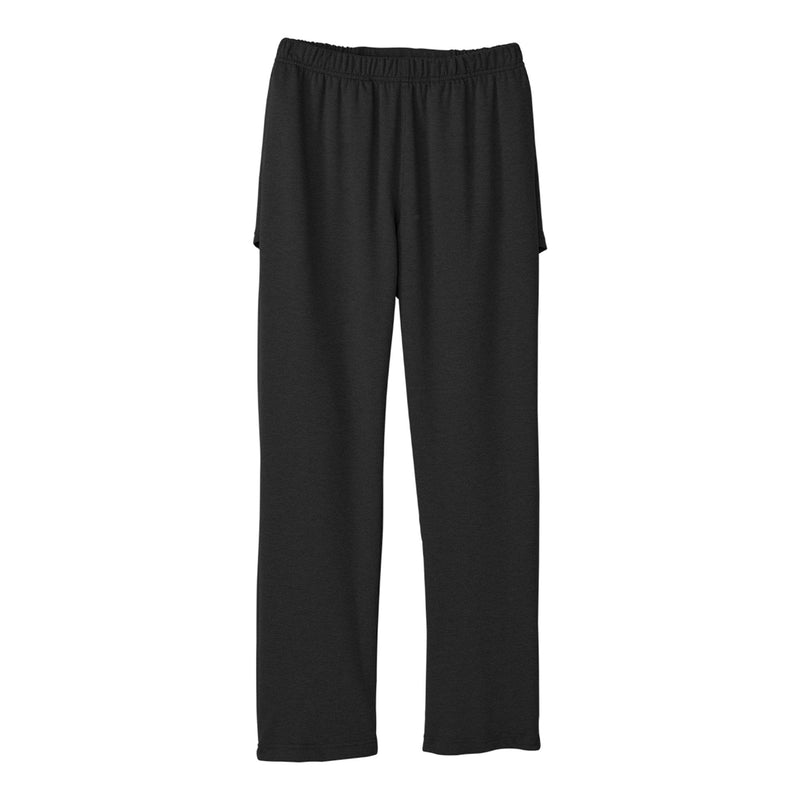 Silverts® Open Back Adaptive Pants, X-Large, Black, 1 Each (Pants and Scrubs) - Img 1