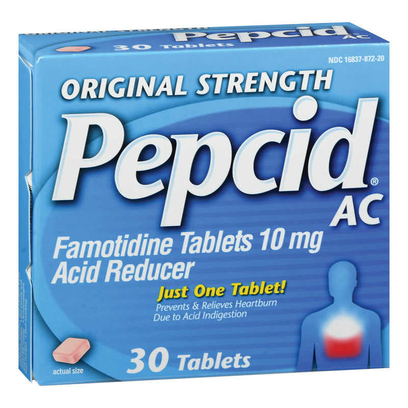 Pepcid® AC Famotidine Antacid, 1 Bottle (Over the Counter) - Img 2