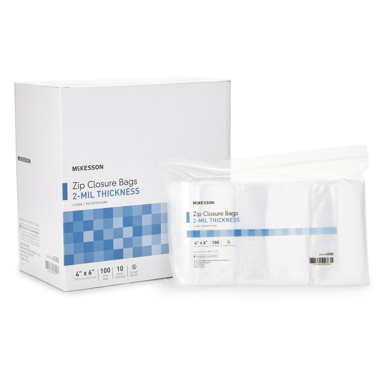 McKesson 4 X 6 Inch Zip Closure Bag, 1 Bag (Bags) - Img 1