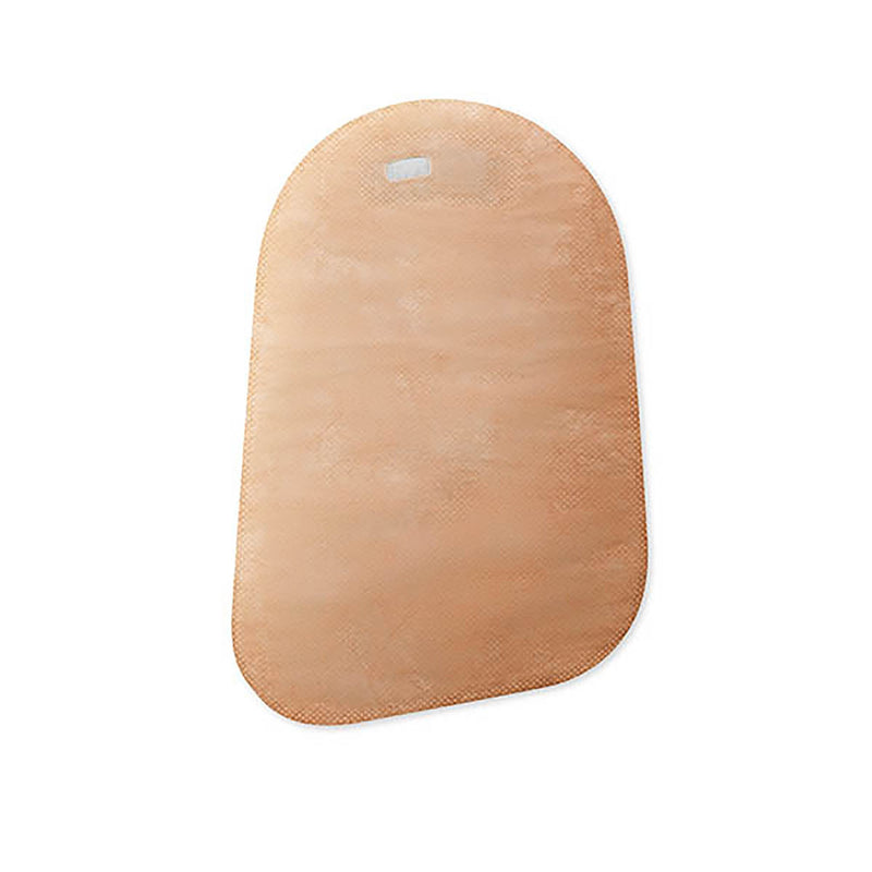 New Image™ Two-Piece Closed End Beige Filtered Ostomy Pouch, 9 Inch Length, 2¼ Inch Flange, 1 Box of 30 (Ostomy Pouches) - Img 3