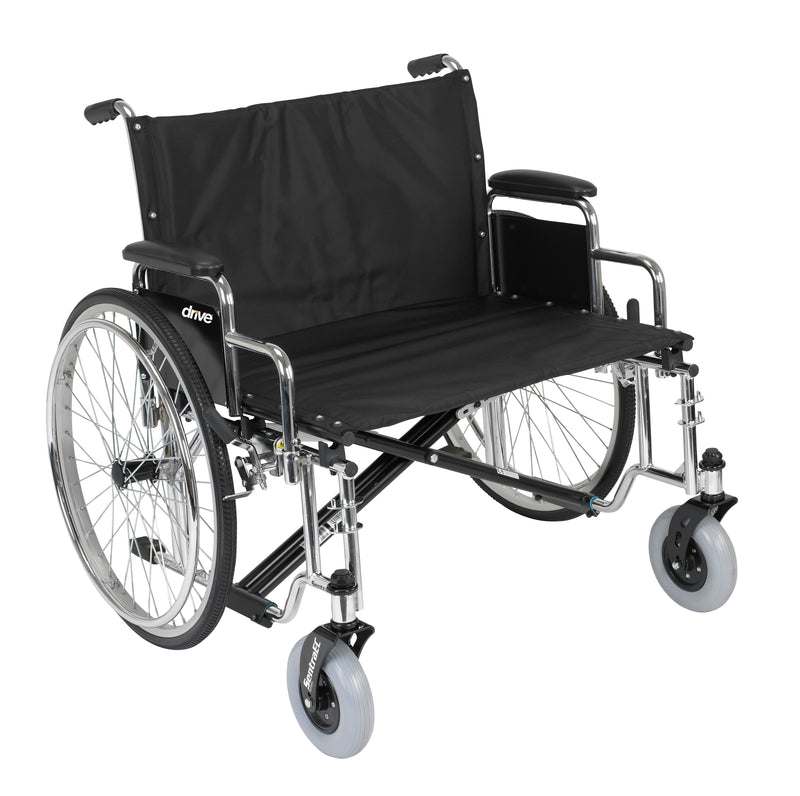 drive™ Sentra EC Extra Wide Bariatric Wheelchair, 30 Inch Seat Width, 1 Case (Mobility) - Img 2