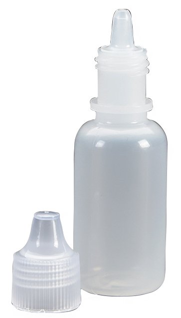 Health Care Logistics Dropper Bottle, 15 mL, 1 Pack of 12 (Pharmacy Supplies) - Img 1